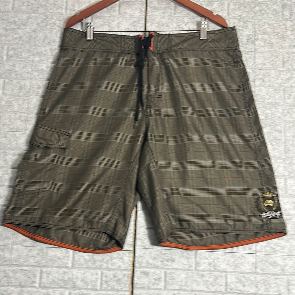 Billabong Men’s Brown Board Shorts Relaxed Fit Size M